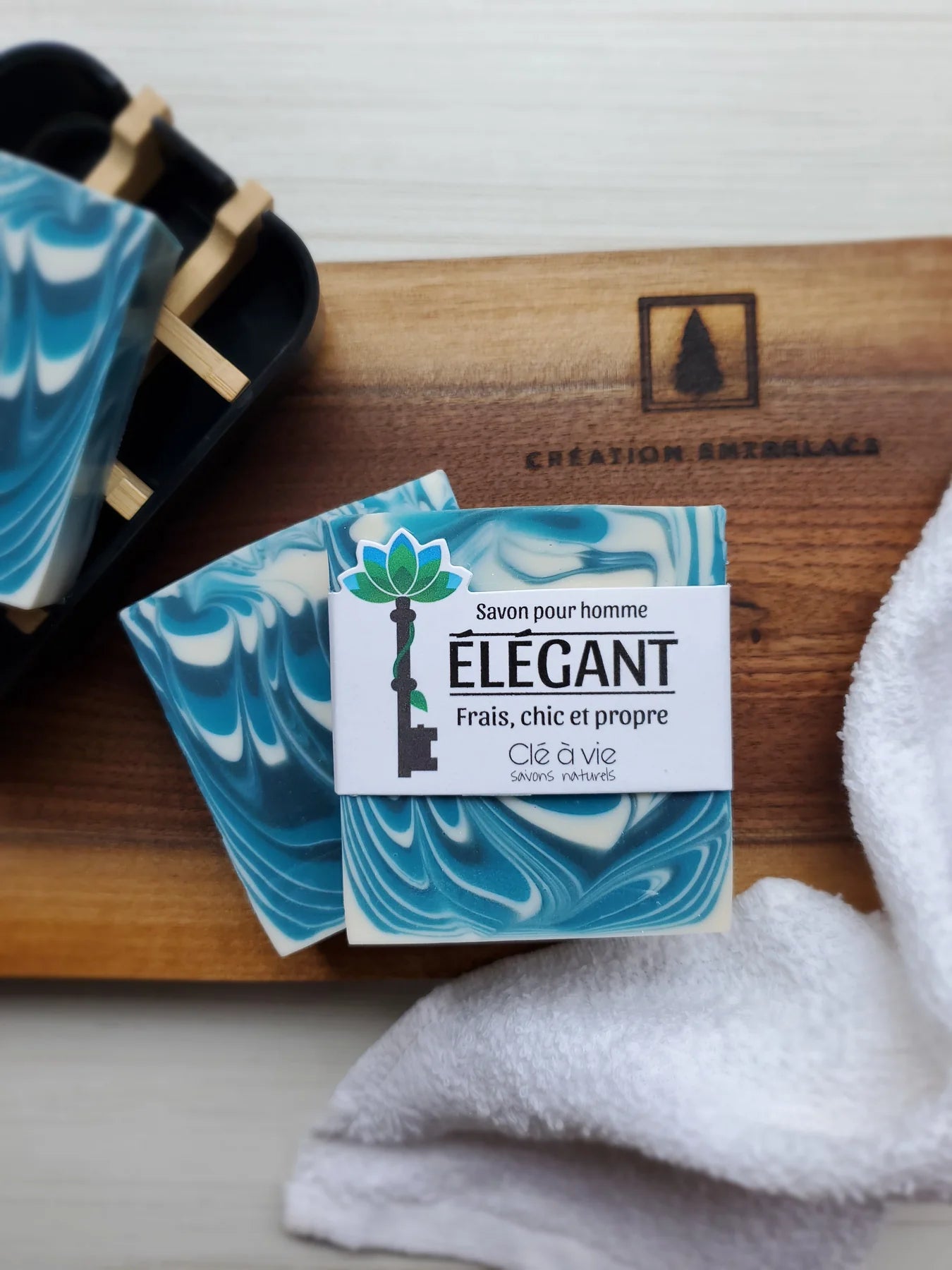 Clé à vie - Savon ÉLÉGANT, parfum pour homme
