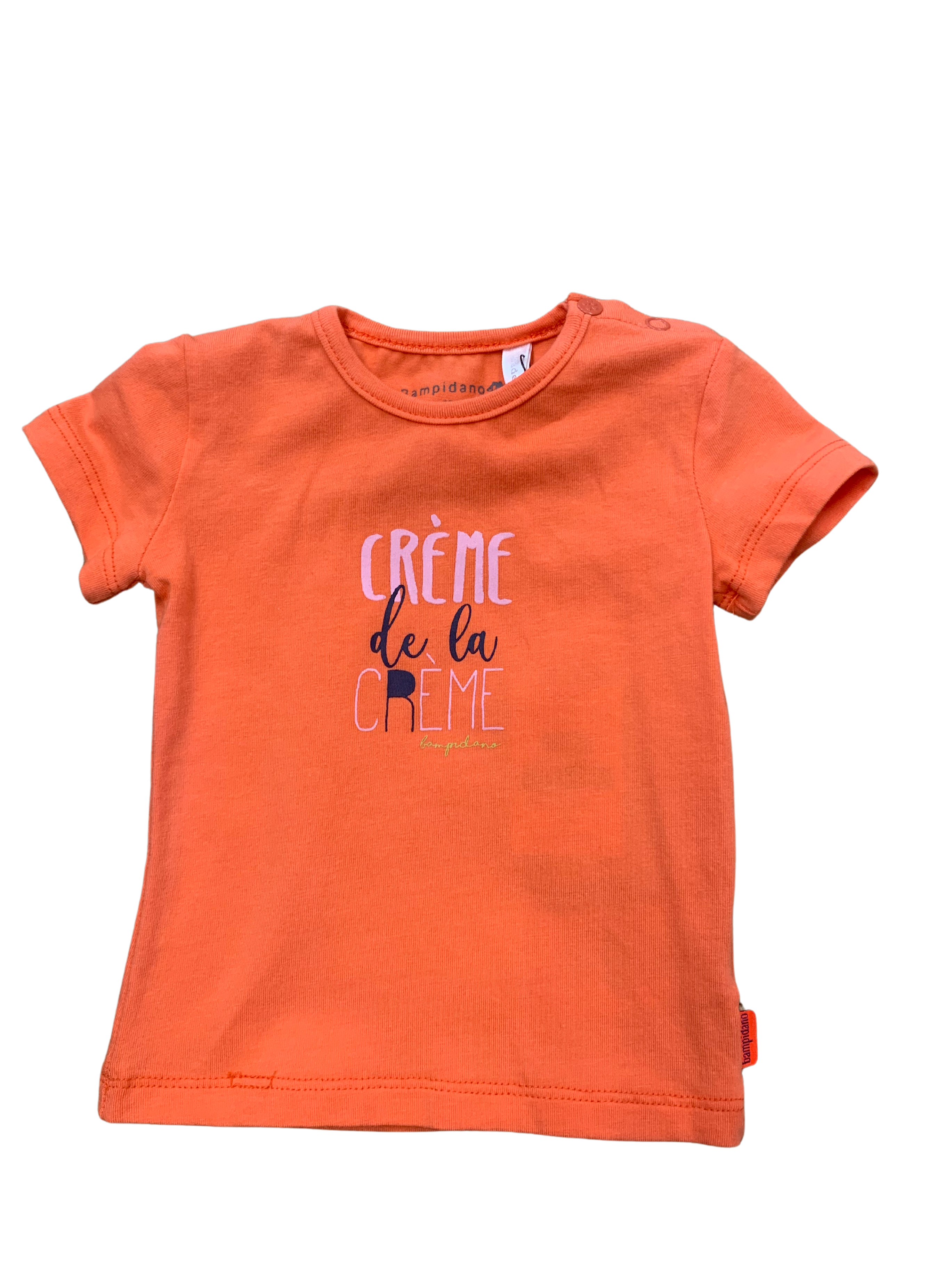 Bampidano - Robe orange crème de la crème (1/2 mois)