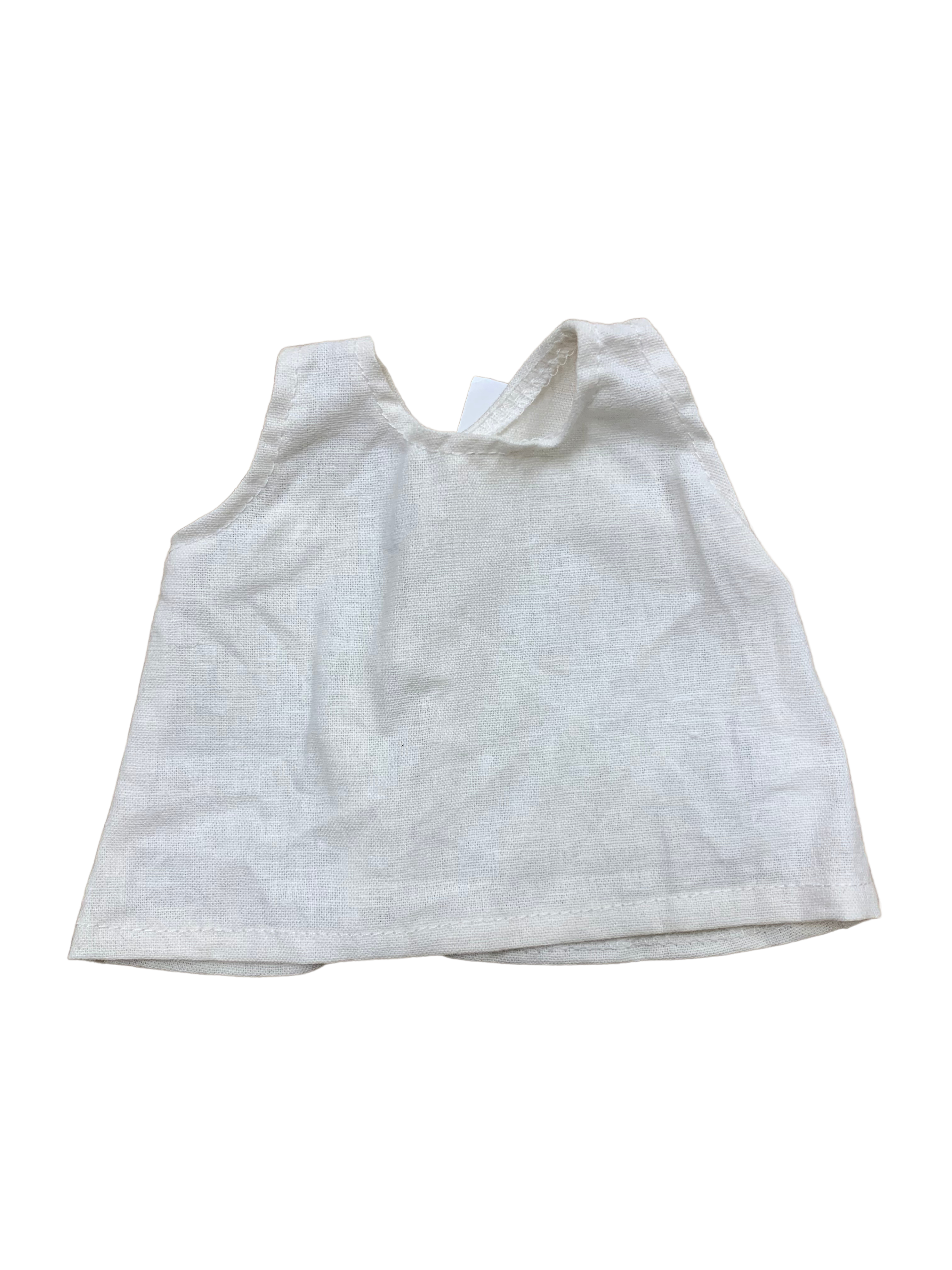 Veille sur toi - Camisole blanche pour poupée gordis