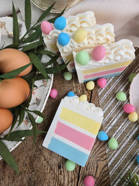 Clé à vie - Savon gâteau aux petits cocos