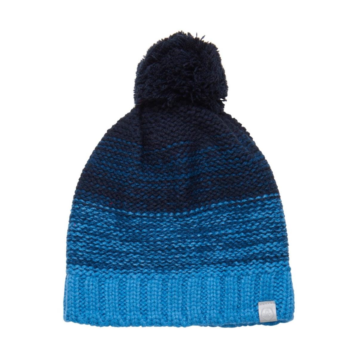 Color kids - Tuque en tricot avec pompon, marine