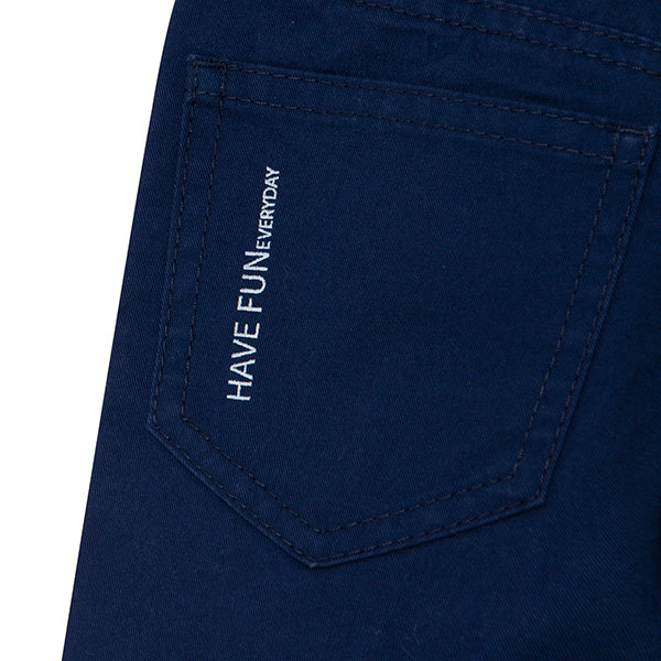 Tuc tuc - Bermudas en sergé - Marine, (9 mois)