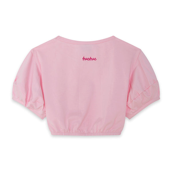 Tuc tuc - Chandail court - Rose ISLA Bonifa (4, 5, 12 ans)