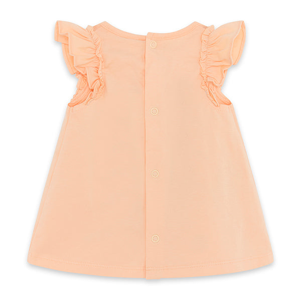 Tuc tuc - Robe rose à fleurs (3/6 mois)