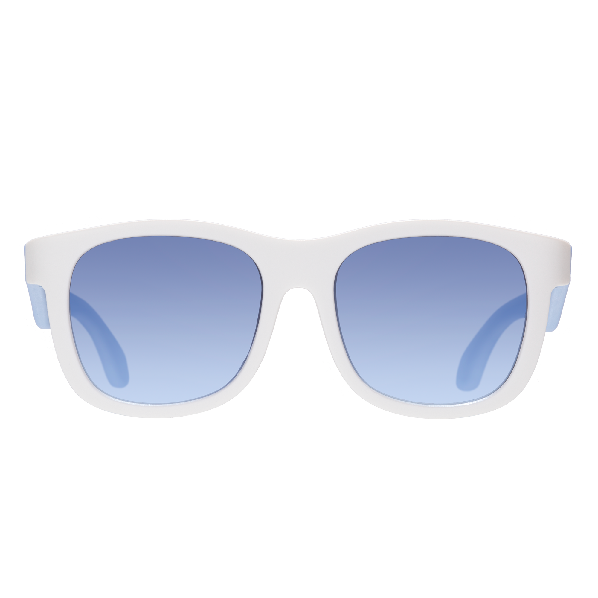 Babiators - Lunette de soleil navigator - Blanche vitre bleu