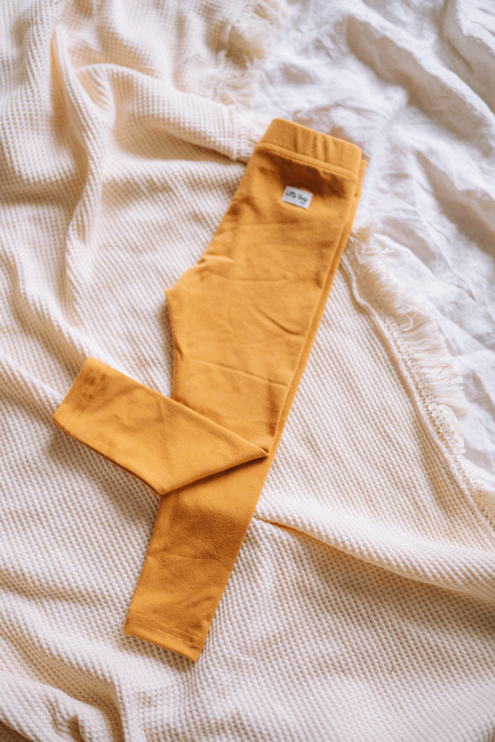 Little yogi - Pantalon Slim fit Caramel (6-12 mois)