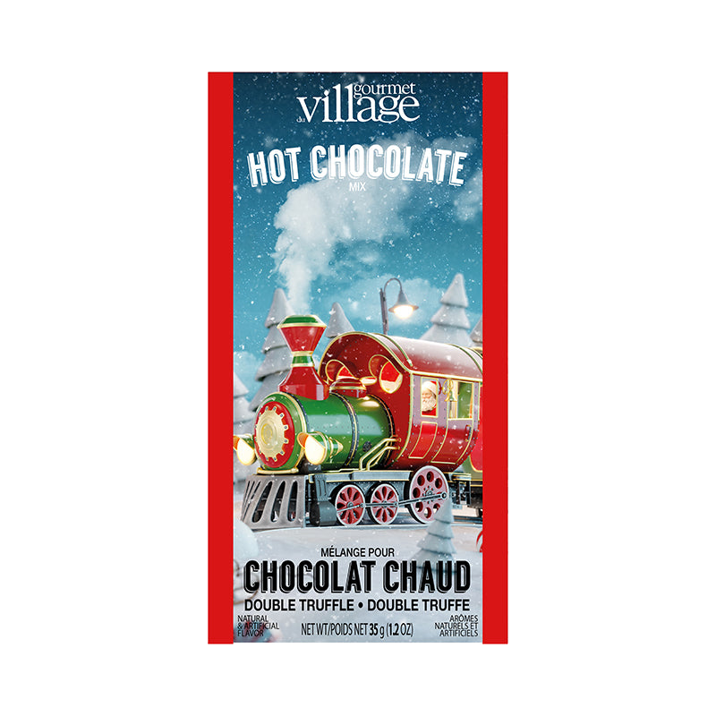 Gourmet du village - Chocolat chaud, train des fêtes