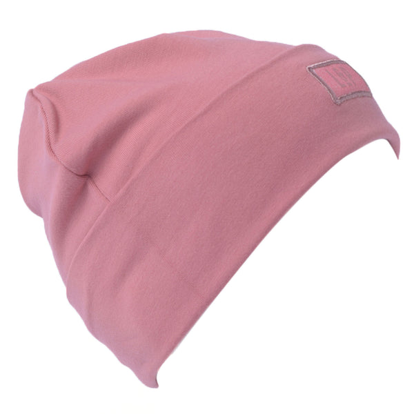 L&P Apparel - Tuque boston en coton, rose de ville 3-6 mois