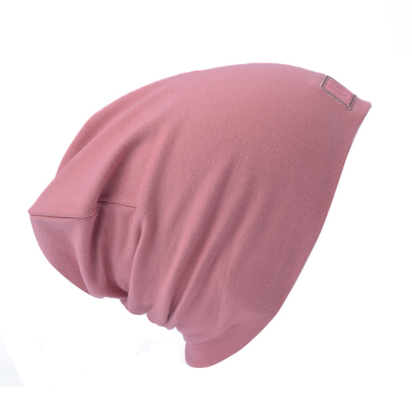 L&P Apparel - Tuque boston en coton, rose de ville 3-6 mois