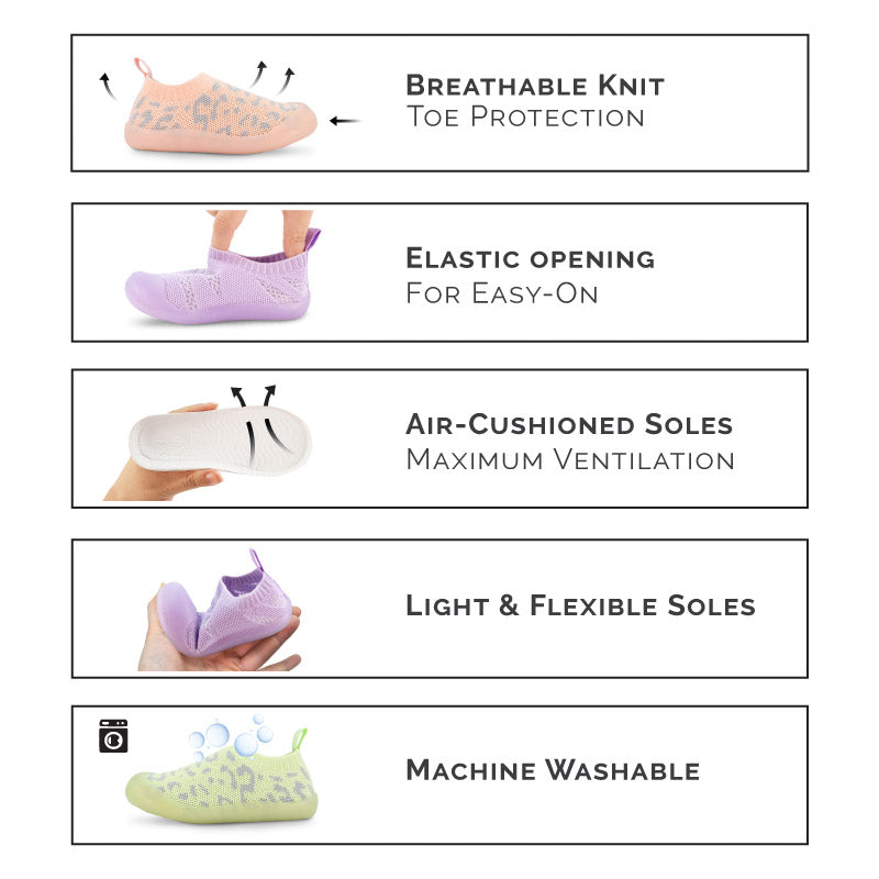 Jan & Jul - Jelly Jumper Doodle Chaussures - Melon miel