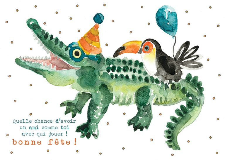 Stéphanie Renière - carte Christophe | 2 5x7