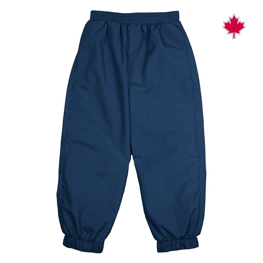 Perlimpinpin - pantalon mi-saison doublure polar - marine