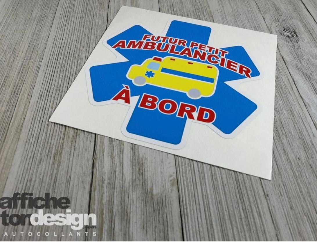 Affiche ton design - Futur(e) petit(e) ambulancier(ère)