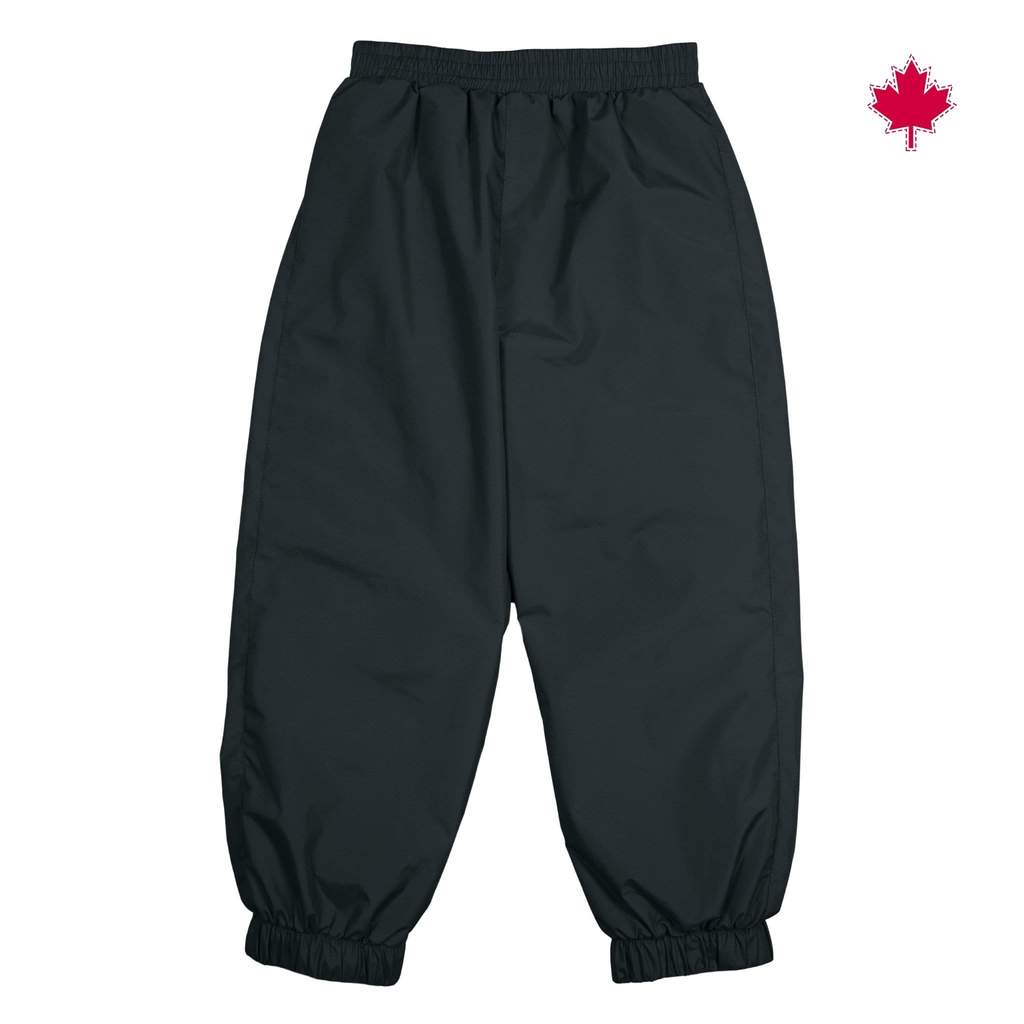 Perlimpinpin - pantalon mi-saison doublé en polar - noir