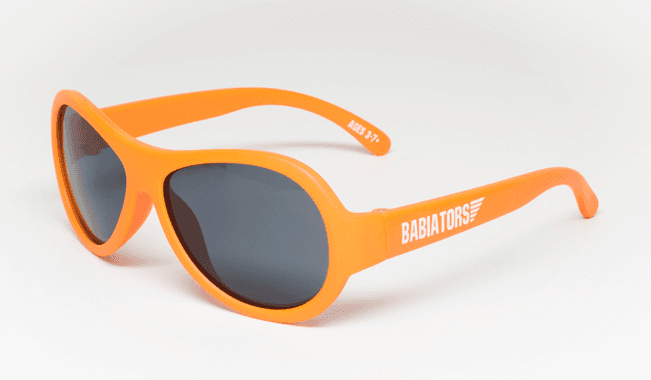 Babiators - Lunette de soleil aviateur orange (0/3 ans)