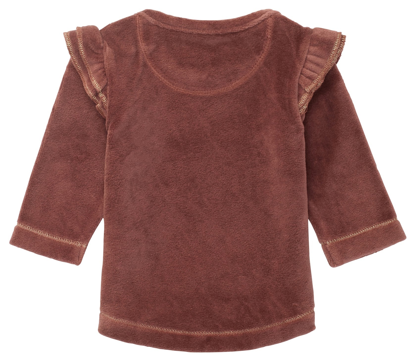 Noppies - chandail en velours Bourgogne (6/9 et 9/12 mois)
