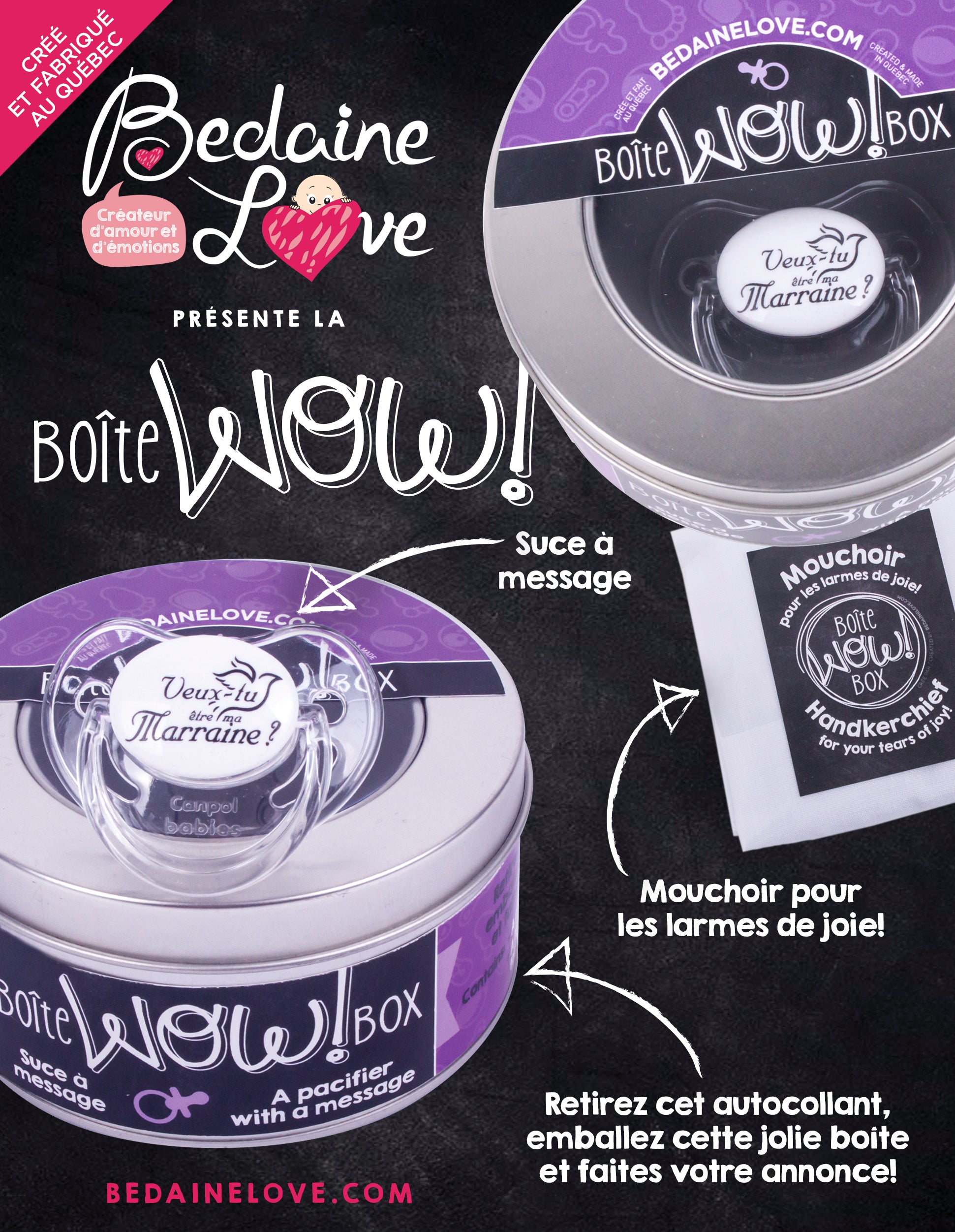 Bedaine love - Boîte WoW, suce