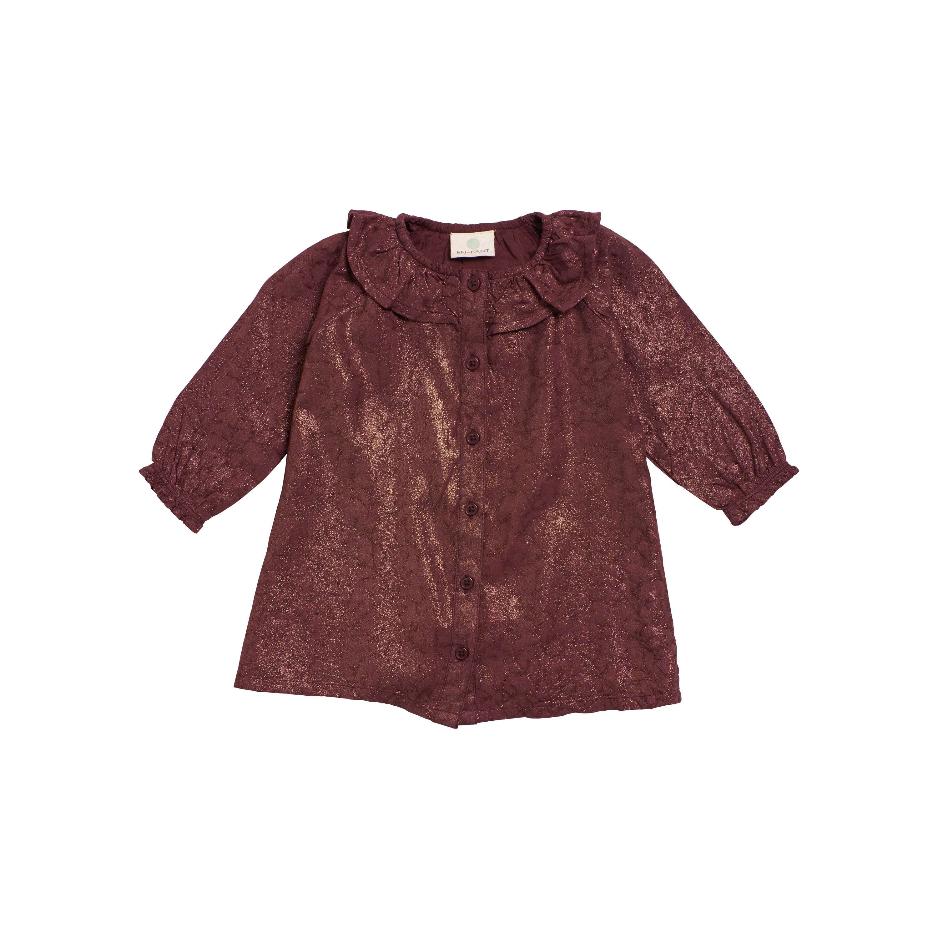 En-fant - Robe Bourgogne métallique, (24 mois)