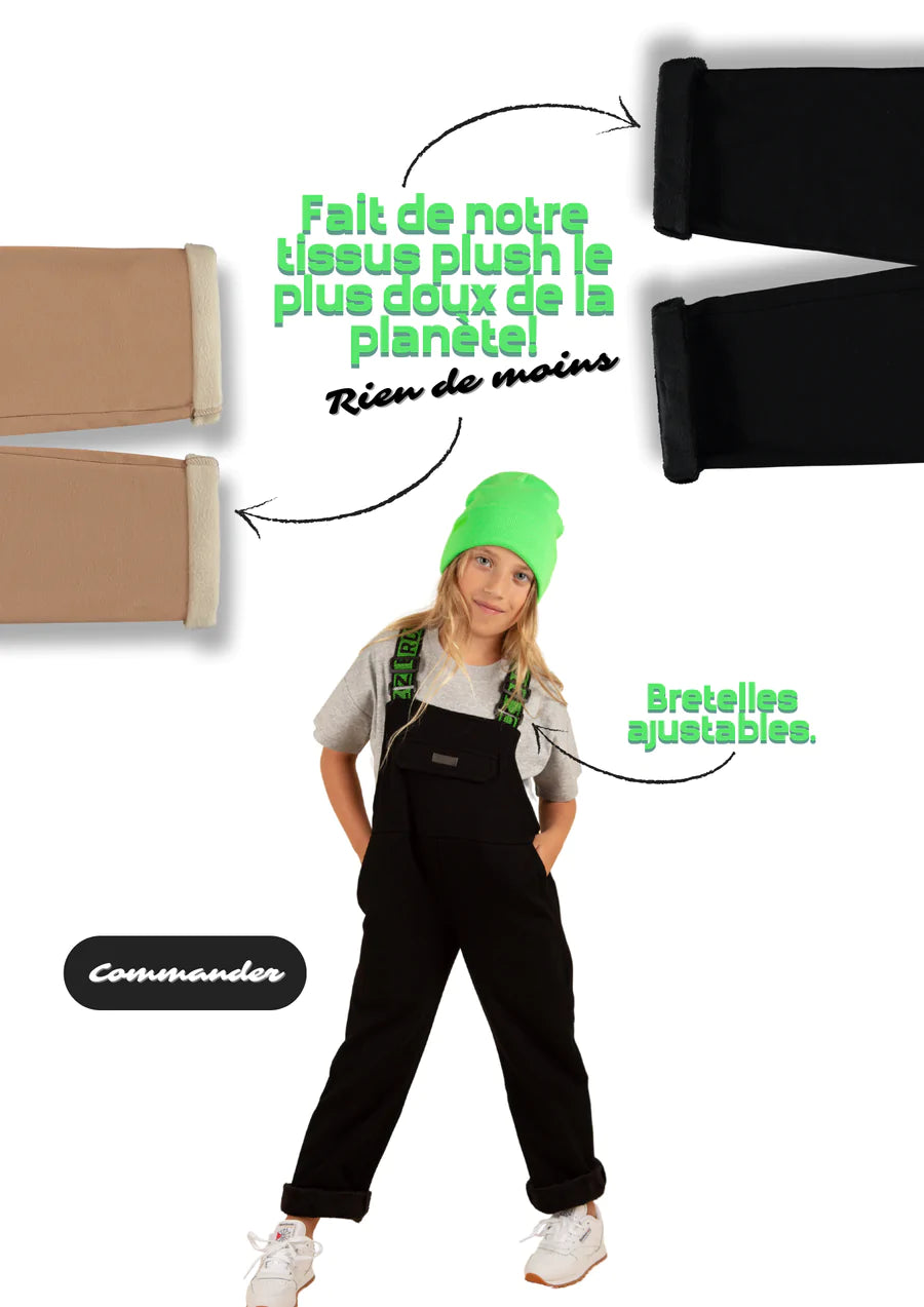 Birdz - Salopette en peluche - Café froid (2 et 3 ans)