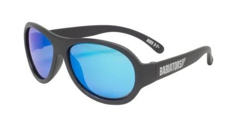 Babiators - Lunette de soleil noire avec boitier (0/2 ans)