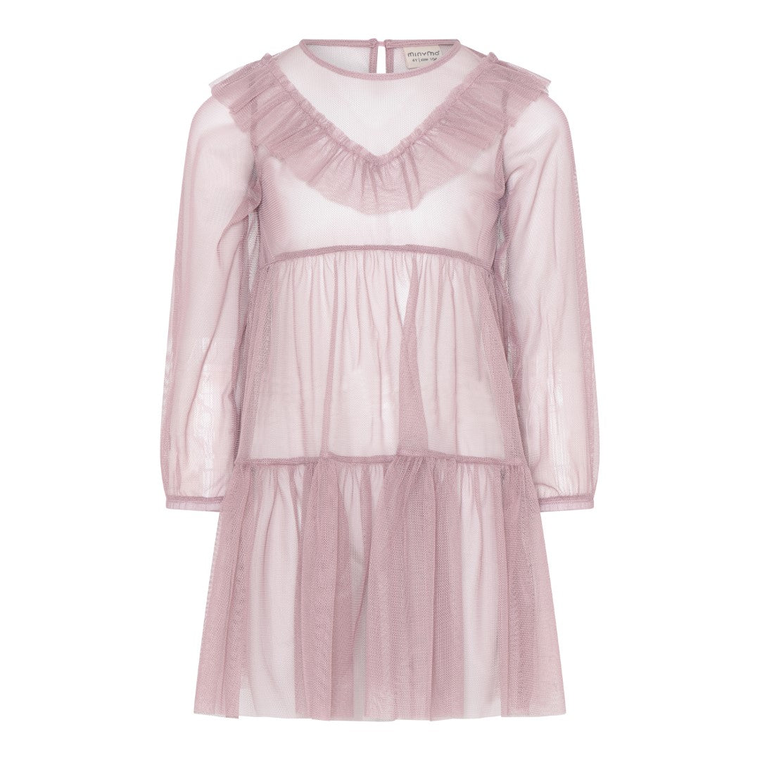 Minymo - Robe à manches longues - Rose bébé (24 mois)